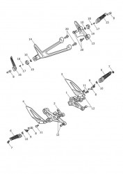 Footrests & Mountings