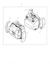 2 Box Pannier Kit, Std Key