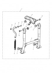 Centrestand Kit, Short