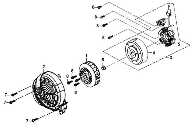 VOLANTE MAGNETICO