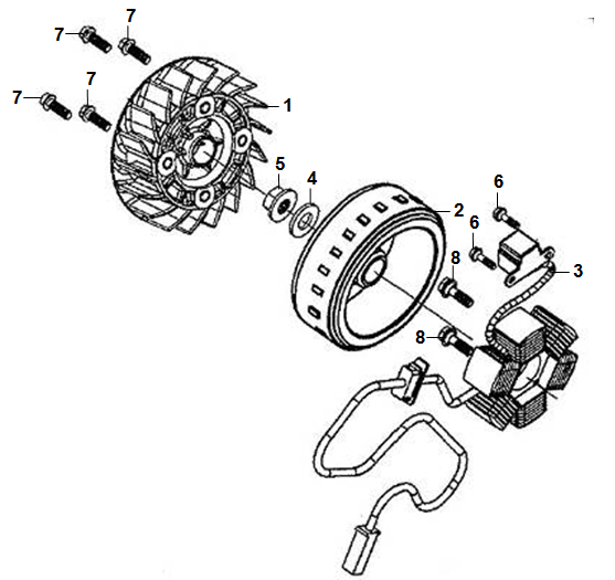 VOLANTE MAGNETICO